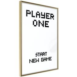 Arkiio Affisch Start New Game [Poster] 40x60 Poster